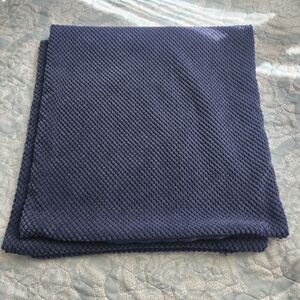 Miulee Navy Blue Set Two Pillow Cases 18 x 18 Zipper Closure